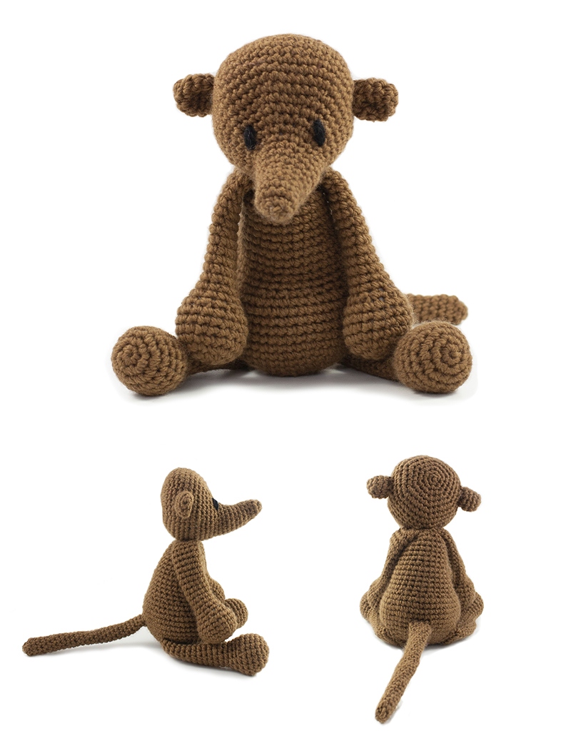 TOFT Helen the Pygmy Shrew amigurumi crochet animal